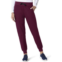 Carhartt Women's Wine Seven-Pocket Modern Fit Jogger Pant