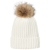 Port Authority Marshmallow Faux Fur Pom Beanie