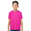Core 365 Youth Bright Magenta Capital Performance T-Shirt