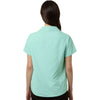 Core 365 Women's Sea Glass UltraUVP Shoreline Short Sleeve Staff Shirt