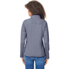 Core 365 Women's Classic Navy/White Venture Heathered Stripe Full-Zip