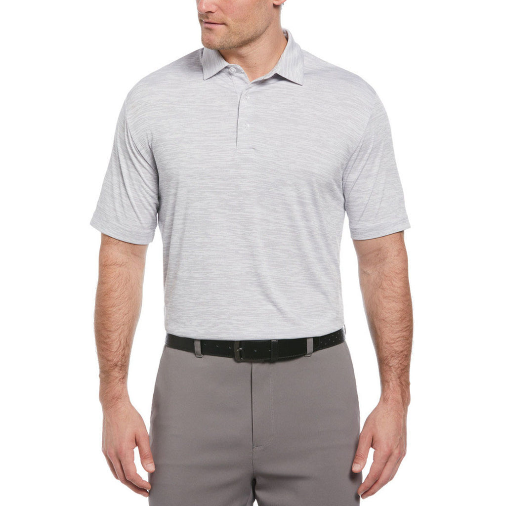 Callaway Men's White Broken Stripe Polo