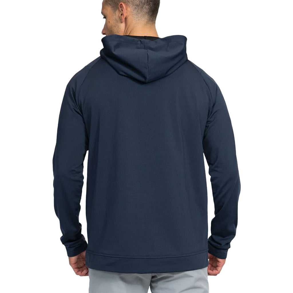 UNRL Unisex Navy Crossover Hoodie II