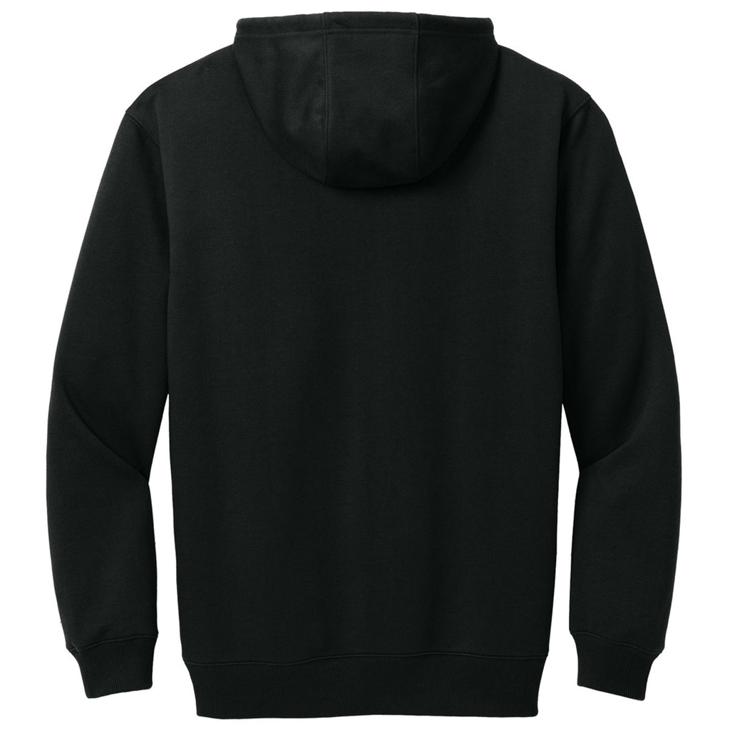 CornerStone Men's Black Tough Fleece Pullover Hoodie