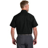 CornerStone Men's Black Short Sleeve Select Ripstop Shirt