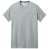 Carhartt Men's Heather Grey Force Short Sleeve Pocket T-Shirt