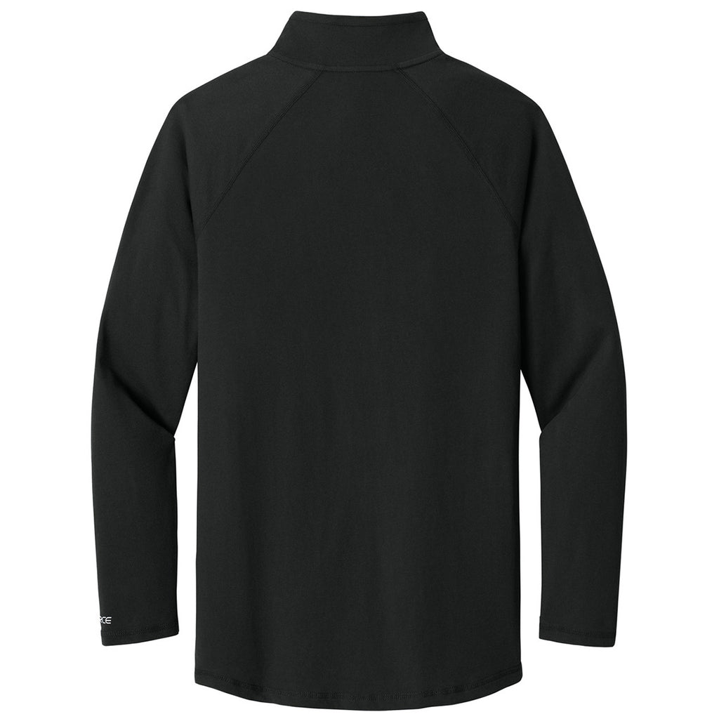 Carhartt Men's Black Force 1/4-Zip Long Sleeve T-Shirt