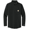 Carhartt Men's Black Force 1/4-Zip Long Sleeve T-Shirt