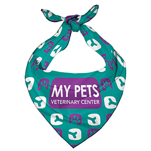 Pop Promos Custom Dog Bandanas