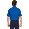 Devon & Jones Men's French Blue CrownLux Performance Windsor Welded Polo