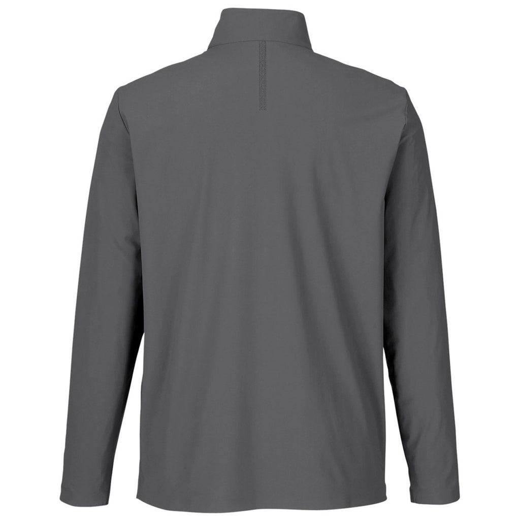 Devon & Jones Men's Graphite CrownLux Performance Windsor Welded Quarter-Zip