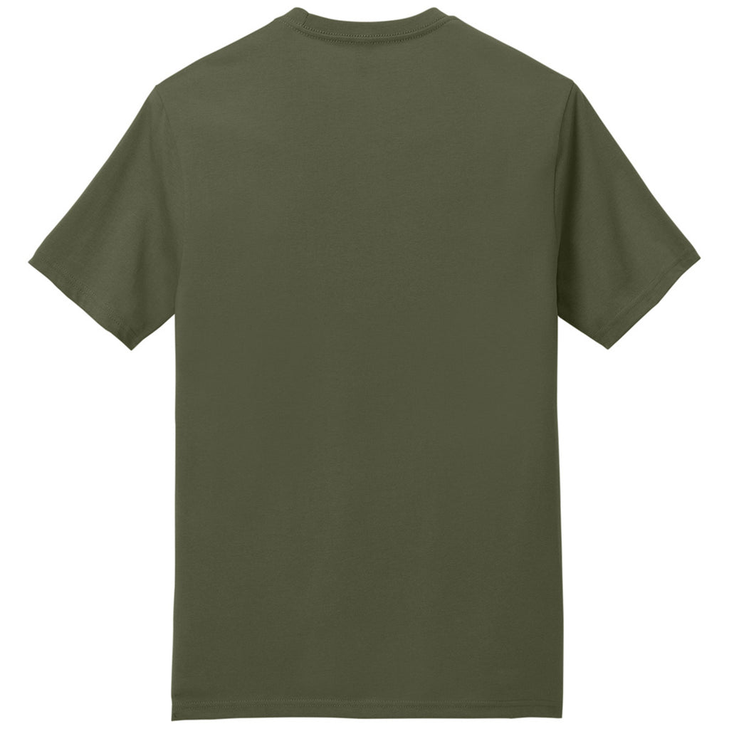 District Unisex Military Green Perfect Weight Icon Tee