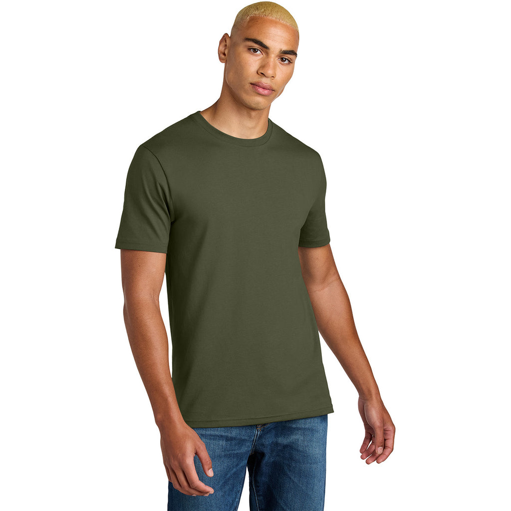 District Unisex Military Green Perfect Weight Icon Tee