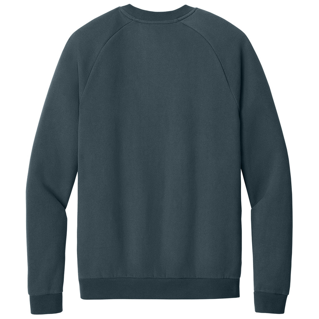 District Men's Deep Steel Blue Cloud Fleece Crew