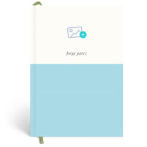 Papier Mid Blue Demi Calendar Year Planner