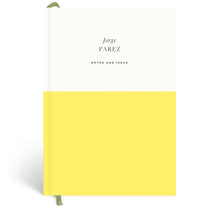 Papier Yellow Demi Dotted Notebook