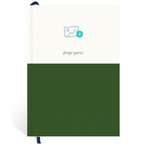 Papier Dark Green Demi Recipe Journal