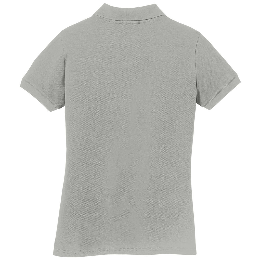 Eddie Bauer Women's Chrome Cotton Pique Polo