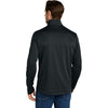 Eddie Bauer Men's Black Smooth Mid Layer Fleece Full-Zip