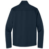 Eddie Bauer Men's River Blue Navy Smooth Mid Layer Fleece Full-Zip