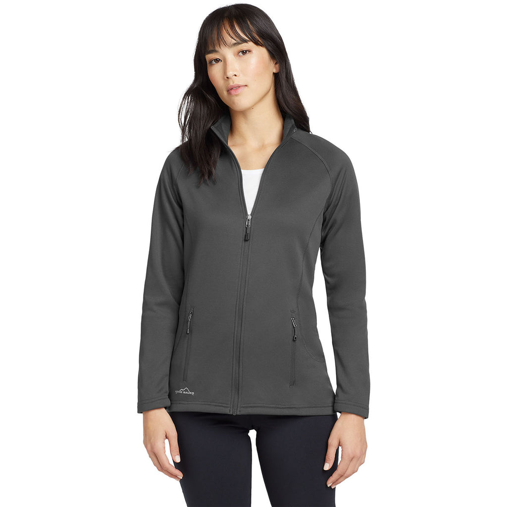 Eddie Bauer Women's Iron Gate Smooth Fleece Base Layer Full-Zip