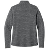 Eddie Bauer Women's Dark Grey Heather Sweater Fleece Full Zip