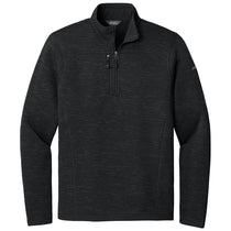 Eddie Bauer Men's Black Sweater Fleece Quarter Zip