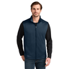 Eddie Bauer Men's River Blue Navy Smooth Mid Layer Fleece Vest