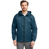 Eddie Bauer Men's Adriatic Blue Packable Wind Jacket
