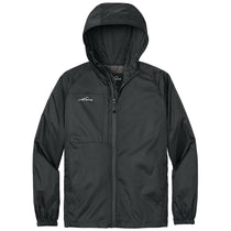 Eddie Bauer Men's Grey Steel Packable Wind Jacket
