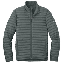 Eddie Bauer Men's Metal Grey Packable Quilted Full-Zip