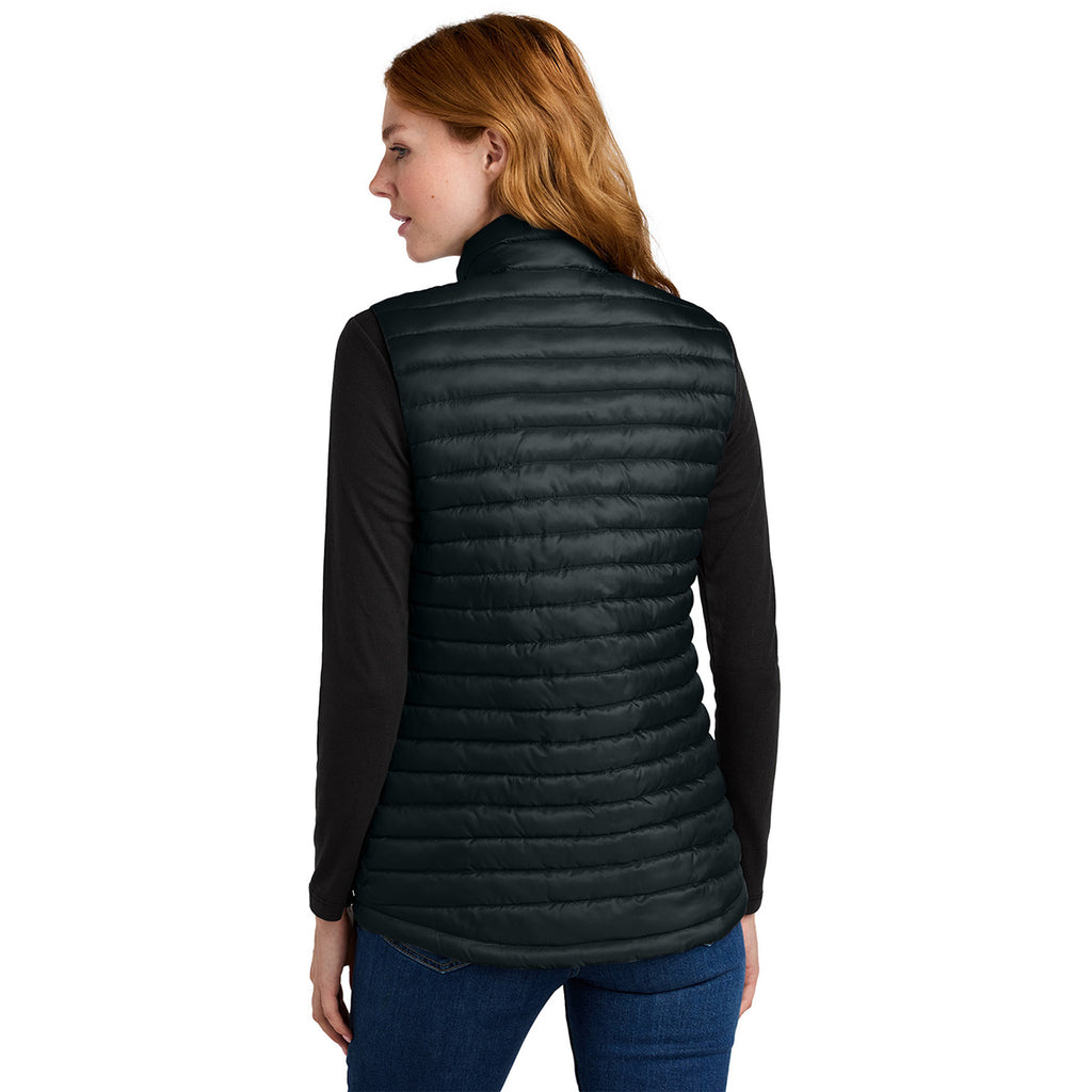 Eddie Bauer Women's Black Packable Quilted Vest