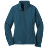 Eddie Bauer Women's Dark Adriatic Blue Softshell Jacket
