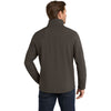 Eddie Bauer Men's Canteen Grey/Black Rugged Ripstop Softshell Jacket