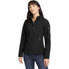 Eddie Bauer Women's Black Rugged Ripstop Softshell Jacket