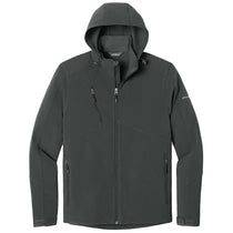 Eddie Bauer Men's Grey Steel Hooded Softshell Parka