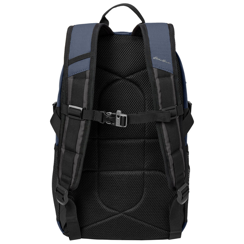 Eddie Bauer Coast Blue/Grey Steel Ripstop Backpack