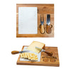 Logomark Carson Natural 4-Piece Acacia Wood Cheese Set