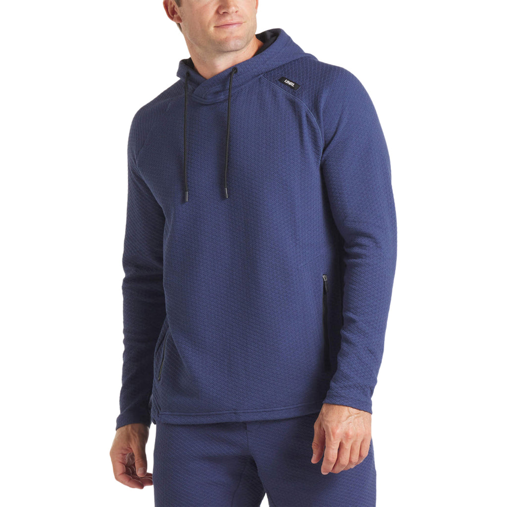 UNRL Men's Harbor Blue Elevation Hoodie