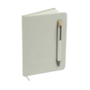 Logomark Grey Manhattan II Gift Set w/Magnetic Journal & Recycled Pen