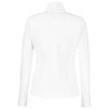 Fairway & Greene Women's White/Eclipse Wells Quarter-Zip Tech Pullover