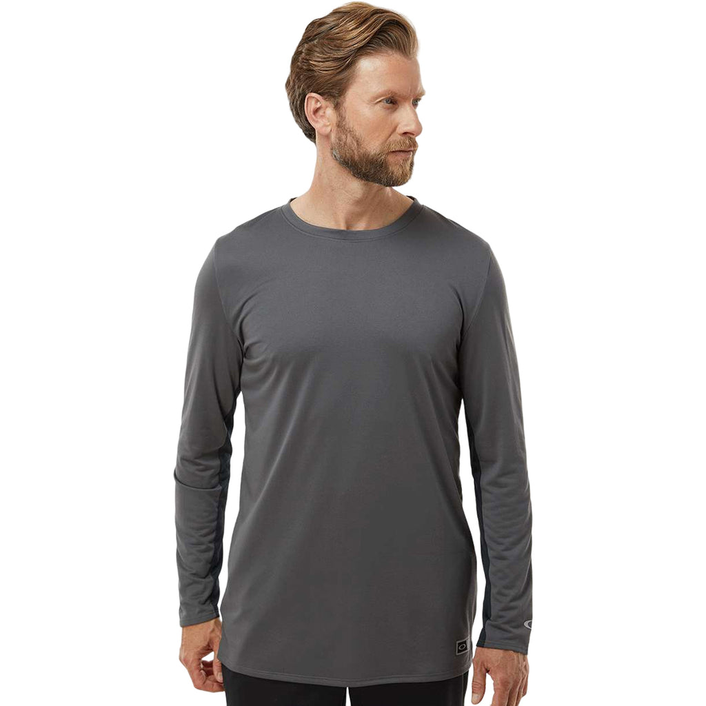 Oakley Men's Forged Iron Team Issue Hydrolix Long Sleeve T-Shirt