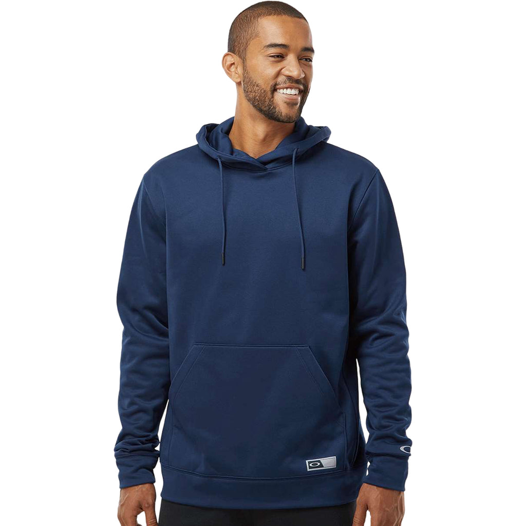 Oakley Men's Team Navy Team Issue Hydrolix Hooded Sweatshirt