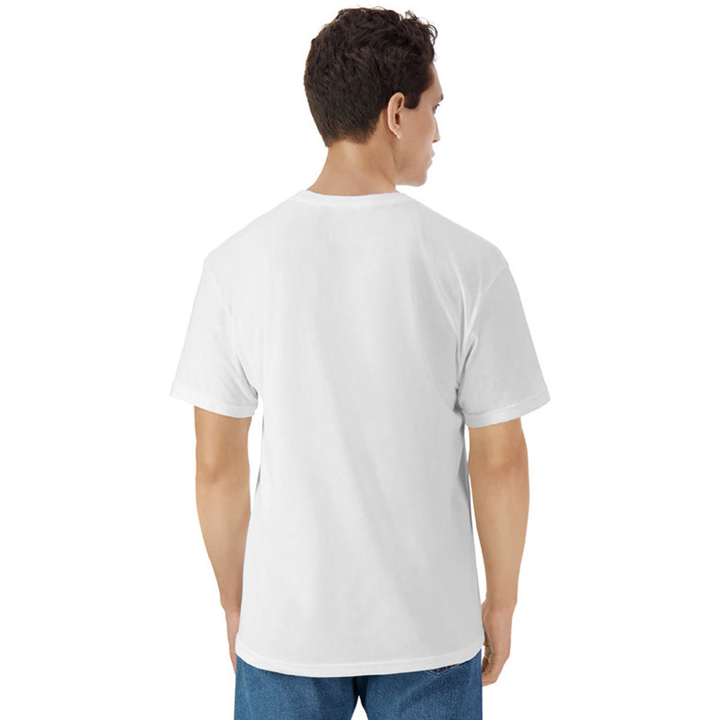 Gildan Unisex White Light Cotton T-Shirt