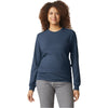 Gildan Unisex Navy Mist Softstyle CVC Long Sleeve T-Shirt