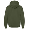 Jerzees Unisex Military Green Rugged Hooded Sweatshirt