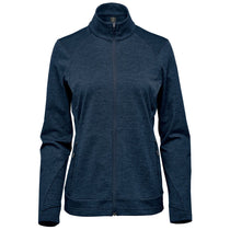 Stormtech Women's Dark Navy Heather Treeline Performance Jacket