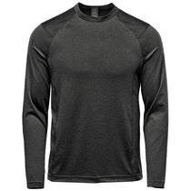 Stormtech Men's Charcoal Heather Milano Crew Neck Long Sleeve