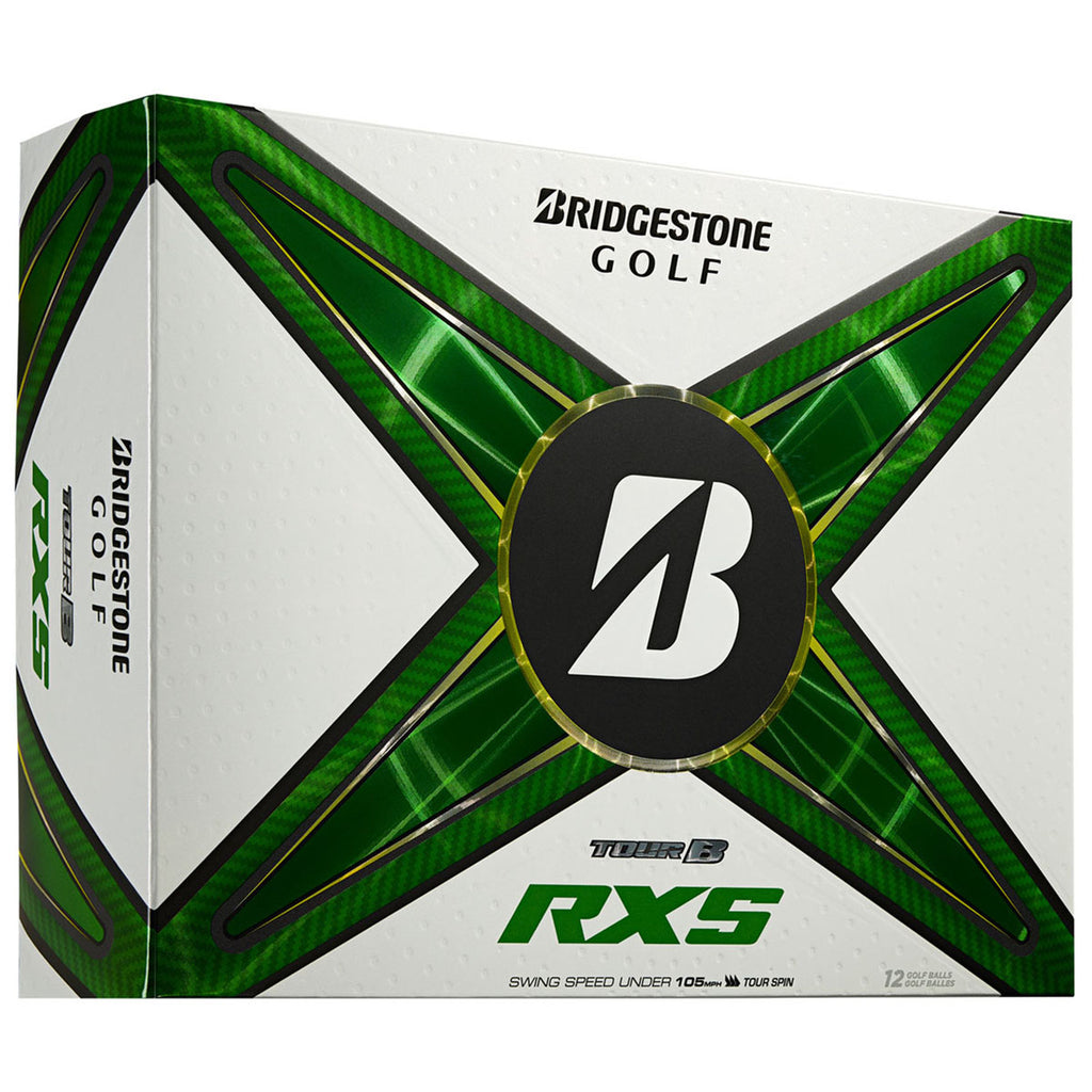 Bridgestone White Tour B RXS Golf Balls (One Dozen)