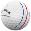 Callaway White Chrome Tour Triple Track Golf Balls (One Dozen)